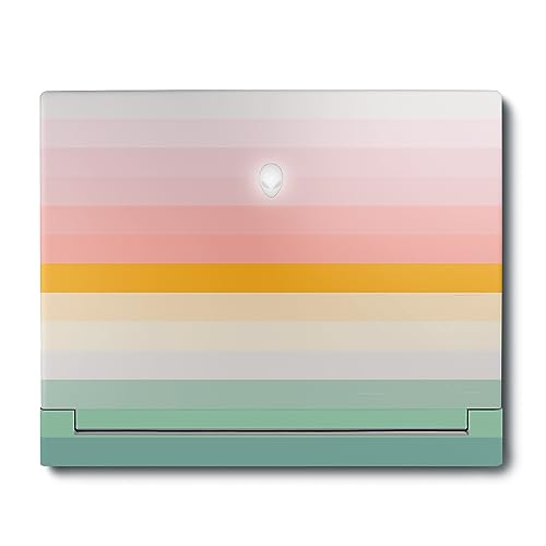 Image of MightySkins Skin Compatible with Alienware X16 R1 (2023) Full Wrap Kit - Horizon Stripes | Protective, Durable, and Unique Vinyl Decal wrap Cover | Easy to Apply & Change Styles | Made in The USA