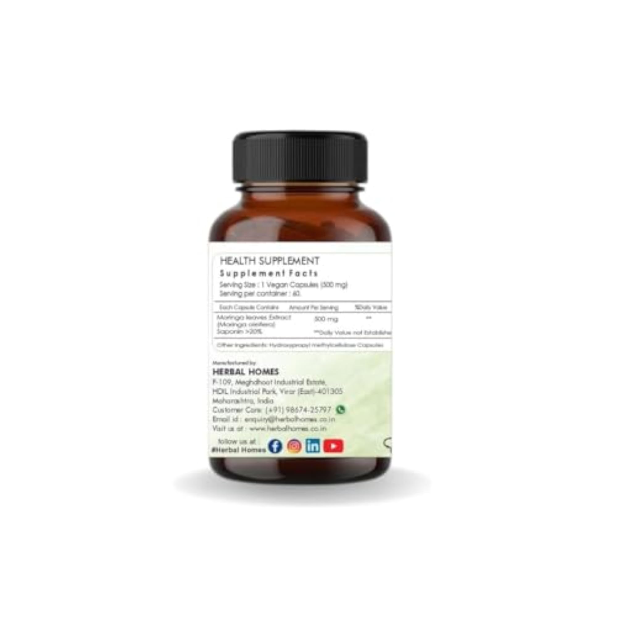 One Tree by Herbal Homes Moringa Extract Capsules