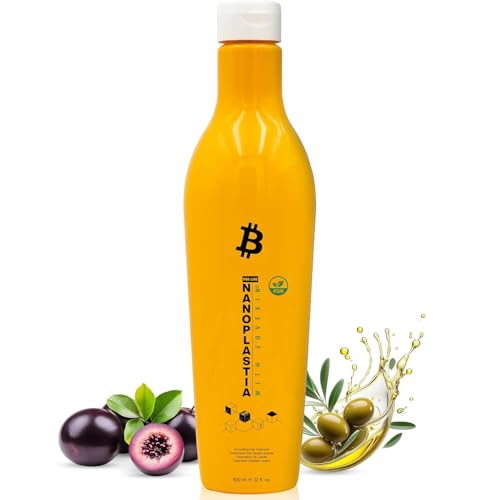 GK HAIR Vegan Nanoplastia Smoothing Hair Treatment – Keratin Brazilian Blowout Deep Conditioning Hair Mask – Anti Frizz Hair Products Hair Mask for Damaged Hair Products for Shiny, Healthy Hair