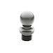 Baldwin 1090.150 Ball Style Finial for Square Corner Hinges, Satin Nickel