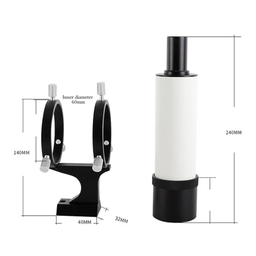 Buscador de telescopio 7x50 para accesorios astronómicos con mira de aumento 7x 2