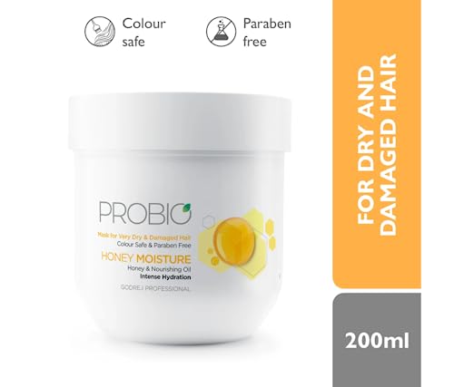 Image of Godrej Professional For All Hair Probio Honey Moisture Mask, 200 gram