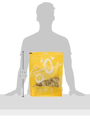 SnackOMio – Premium Hundesnack – krosse Lammohren, getreidefrei, 1er Pack (40 Stück)