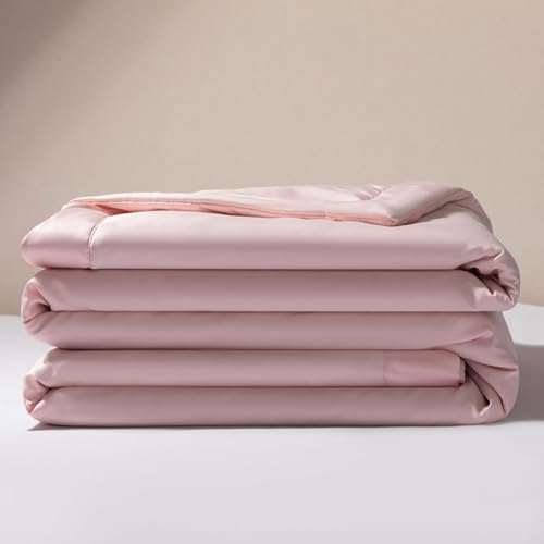 DOTBUY-SHOP Colcha Boutí Microfibra, Frescura Cubrecama Suave Ligero y Transpirable, Cubre Cama Multiusos para Primavera y Verano, Colchas para Cama 90/120/150/160 (Rosa Claro,200x230cm)