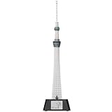 モトデザイン 東京スカイツリー R LEDライト付き1/2500サイズスタンドフィギュアUSBハブ TS-001