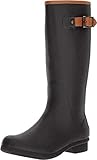 Chooka Women's Tall Memory Foam Rain Boot, Black, 6