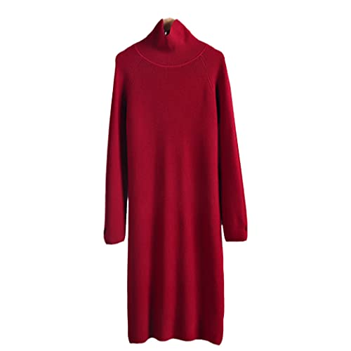 Robe pull longue tricot pour vos sorties hivernales en ville