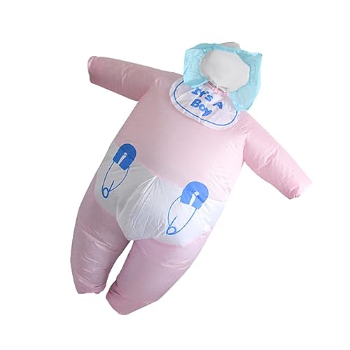 Holibanna Disfraz Inflable Divertido para Adultos Traje de Libre Ropa de Fiesta Inflable y Actuación Material de Poliéster Resistente de Usar