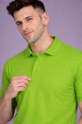 Image of Men Regular fit Polo Neck T Shirt||Casual Wear ||Half Sleeve Tshirt for Men