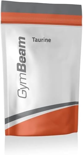 GymBeam Taurina Integratore - Taurina Polvere Solubile, Taurina Pura al 100% per Bevande Energetiche e Mix Pre-Workout, Adatto a Vegani, Ideale per Atleti (250 g)