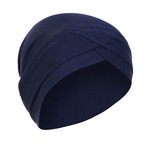 Women Wrap Turban Hat Turban Muslim Scarf Women Solid Cap Ruffle Wrap Baseball Caps Baseball Apparel