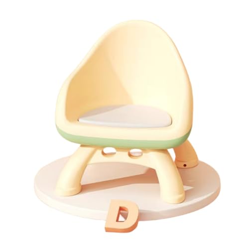 Aeroorベビーチェア 食事用 ベビー テーブルチェア 食事椅子 子供 ローチェア プレート付き クッションがある 滑り止め 取り外し可能 洗浄が簡単 軽量 携帯便利 1~8歳に適用 (グリーン,音楽なし)