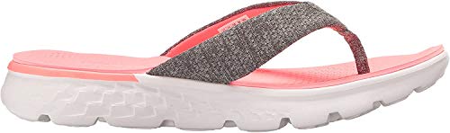 Skechers Skechers Performance Women's On The Go 400 Vivacity Flip Flop, Charcoal/Hot Pink, 10 M US