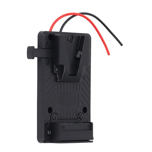 Image of Zinc Alloy V Mount Battery Plate, High Hardness Lightweight Design for Camera Video Equipment with 14.8V Input and Output Voltage