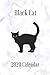 2020 black Cat Themed Daily View Planner Calendar and Organizer Make organization more fun with this cute cat art daily weekly monthly planner.: Black ... (Awesome Calendar Planners for Cat Owners)