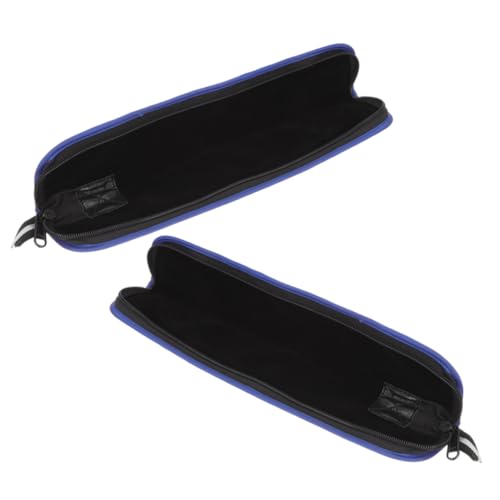 Toddmomy 2Pcs Flute Carrying Bag Oxford Flute Storage Pouch Portable Clarinet Case with Handle for Easy Transport Durable and Lightweight Design