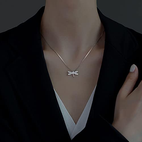 HCMA Squisito Argento 925 Micro zirconi Libellula