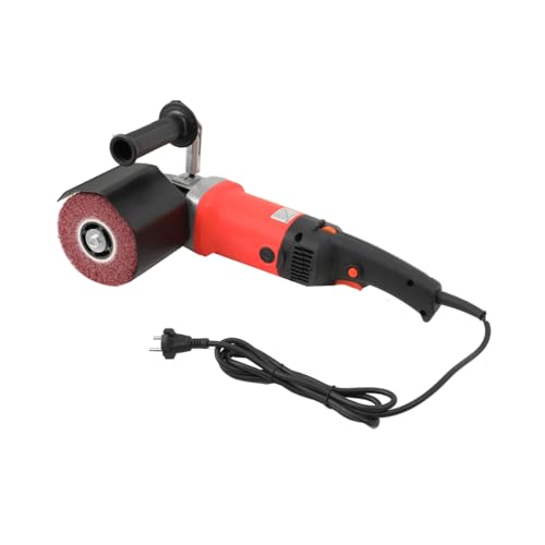 Cozyel 1400W Vielseitige Satiniermaschine & Polierer für Oberflächen-Renovierung, Bürstenschleifer mit Walzenschleif-Funktion, Temperaturbegrenzung und Drehzahlabsenkung bei Überlast, 900-3000 U/min