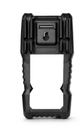 Back view of the HT113C Multimeter showing the battery compartment and hanging hook