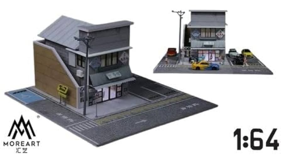 Amazon.com: Japanese Candy House Scene Diorama 1:64 Scale