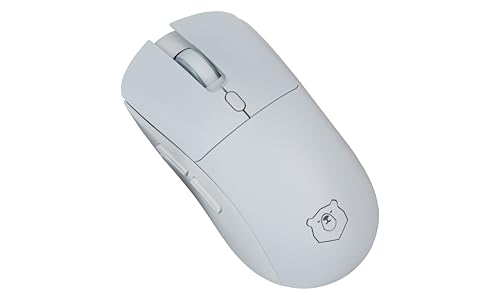 Gaming Mouse, Rechargeable Computer Mouse with with 2 Side Buttons, Type-C Adapter for Laptop, PC,...