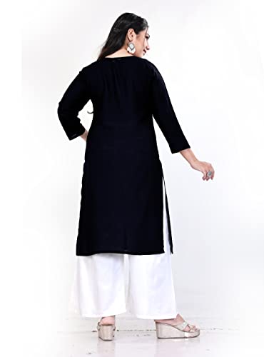 Image of Women Rayon Regular Kurti