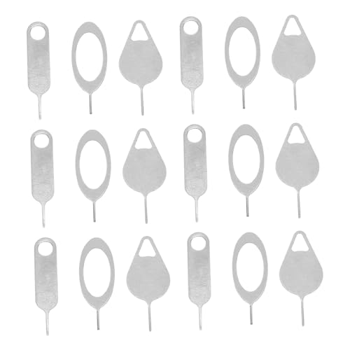 Levemolo 100 Pezzi di Estrattori Sim per Espulsione di Cellulari Estrattori Sim in Acciaio Utili Leggeri E Duri