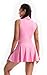 Polo Golf Tennis Dress Workout Athletic Dresses for Women Active Wear Exercise Sport Outfits with Built in Shorts Underneath Pockets 2 Piece Sets Cute Trendy Clothes Casual Summer Fall Pink Xs