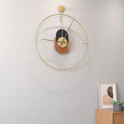 Horloge murale XJBTBA créative et atmosphérique pour décoration maison