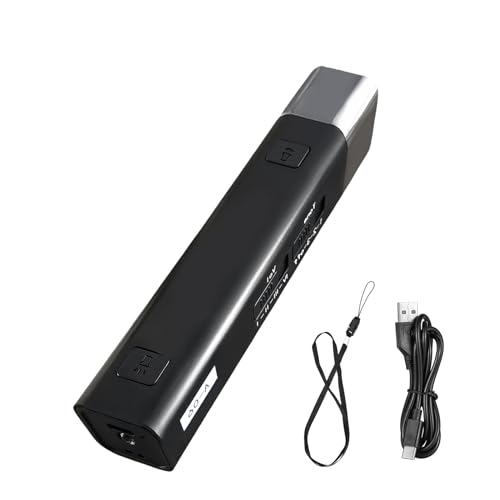 SPORWAY Fischietto Elettronico: Fischietto Elettronico Professionale per Arbitro, 3 Toni Fischietto D'emergenza Portatile per Arbitri, Allenatori, Addestramento del Cane, Educazione Fisica (Nero)