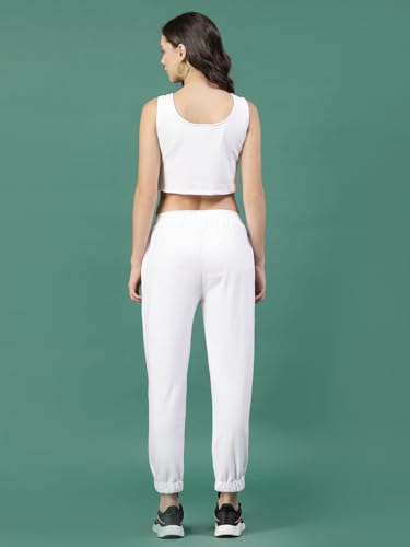 Image of Rigo Cotton Co-ord Set for Women | Round Neck, Slim Fit Tracksuit Co-ords Set for Women | Stylish Dresses for Women | Casual Wear, Beach Wear, Vacation Wear Outfit for Women