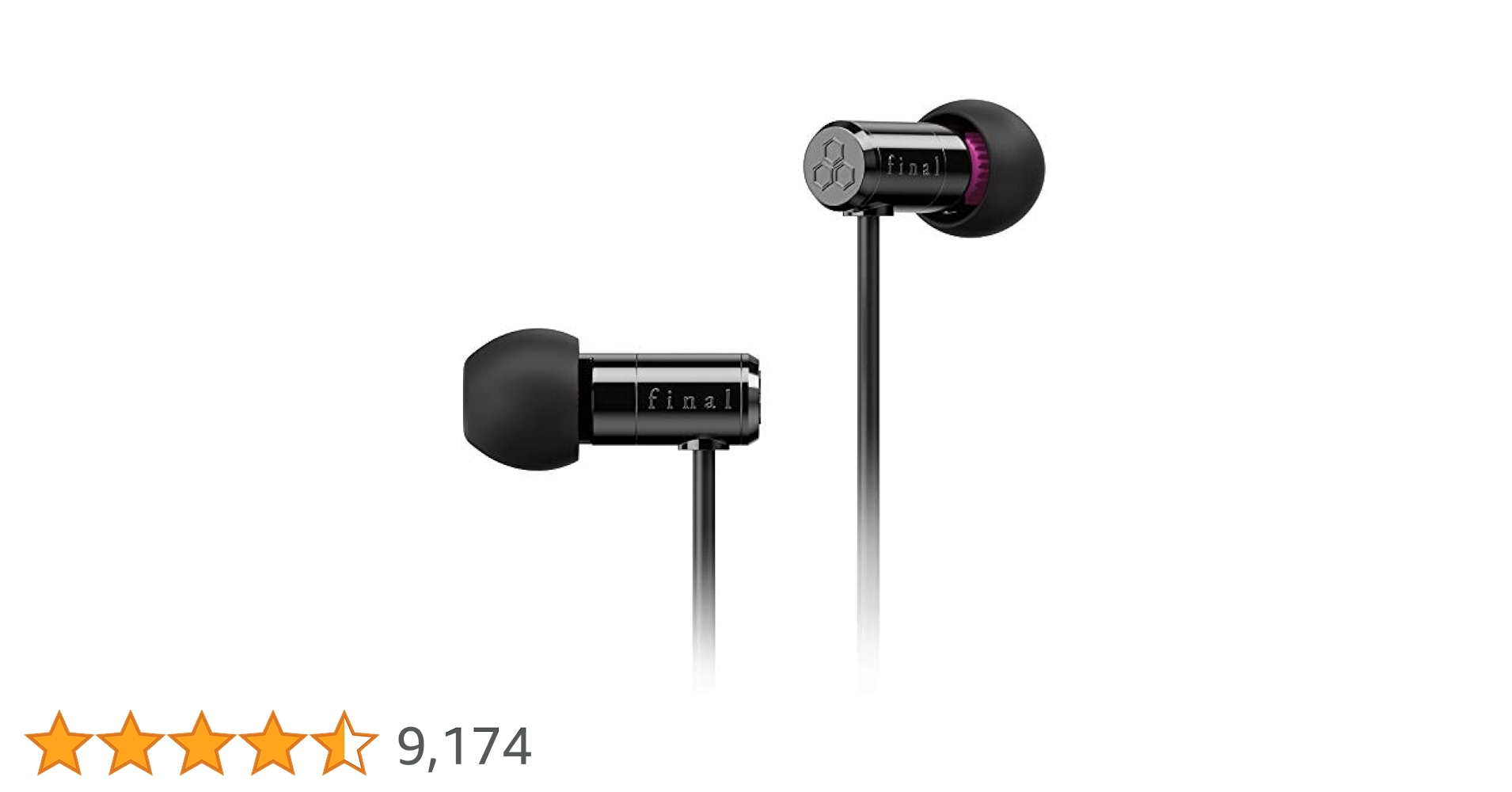 イヤホン SHURE E500 Shure E500-PTH - In-Ear Sound-Isolating Earphones E500PTH B&H