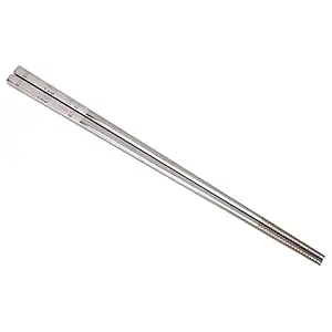 Pattern Chopsticks Chopsticks Laser Korea 1 Pair Creative Stainless Steel with 1 Double Sale Chopstick Rests Holders (Flourishing)