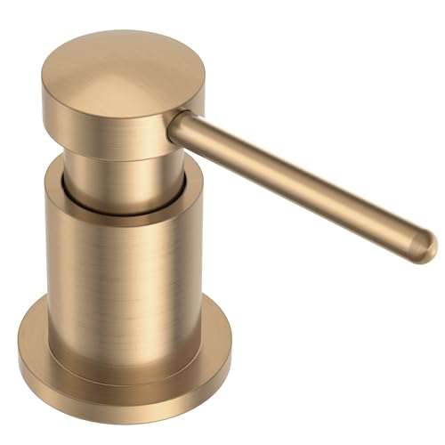 Lava Odoro Champagne Gold Soap Dispenser for Kitchen Sink KSD-21-CB