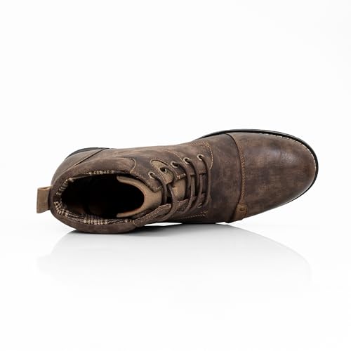 Image of Ferro Aldo Men's Ankle Boots | Lace-Up Cap Toe Chukka Style Dress Boot | Casual Fashion for Work