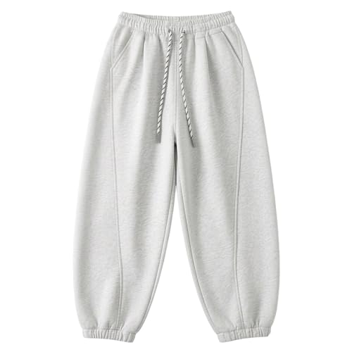 Pantalones holgados infantiles que no aprietan chándal de pierna ancha muy suave con bolsillos
