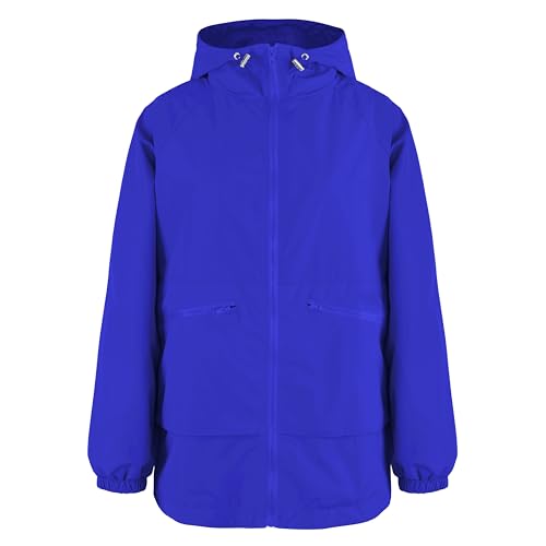 MAKARTHY Rain Jacket Women Waterproof Lightweight Jacket With Hood Packable Raincoat with Pockets S-XXXL4