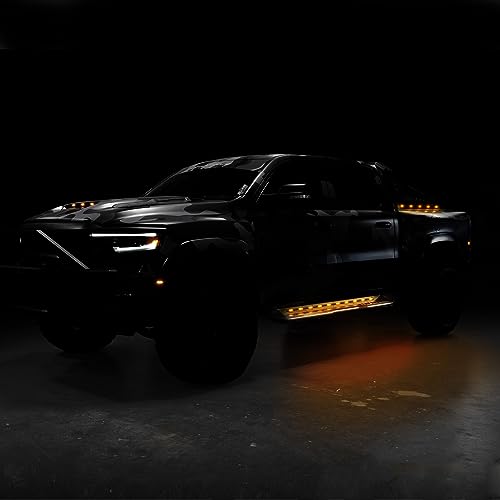 Estribos LED Secuenciales FX para Toyota Tacoma Doble Cab miniatura 6