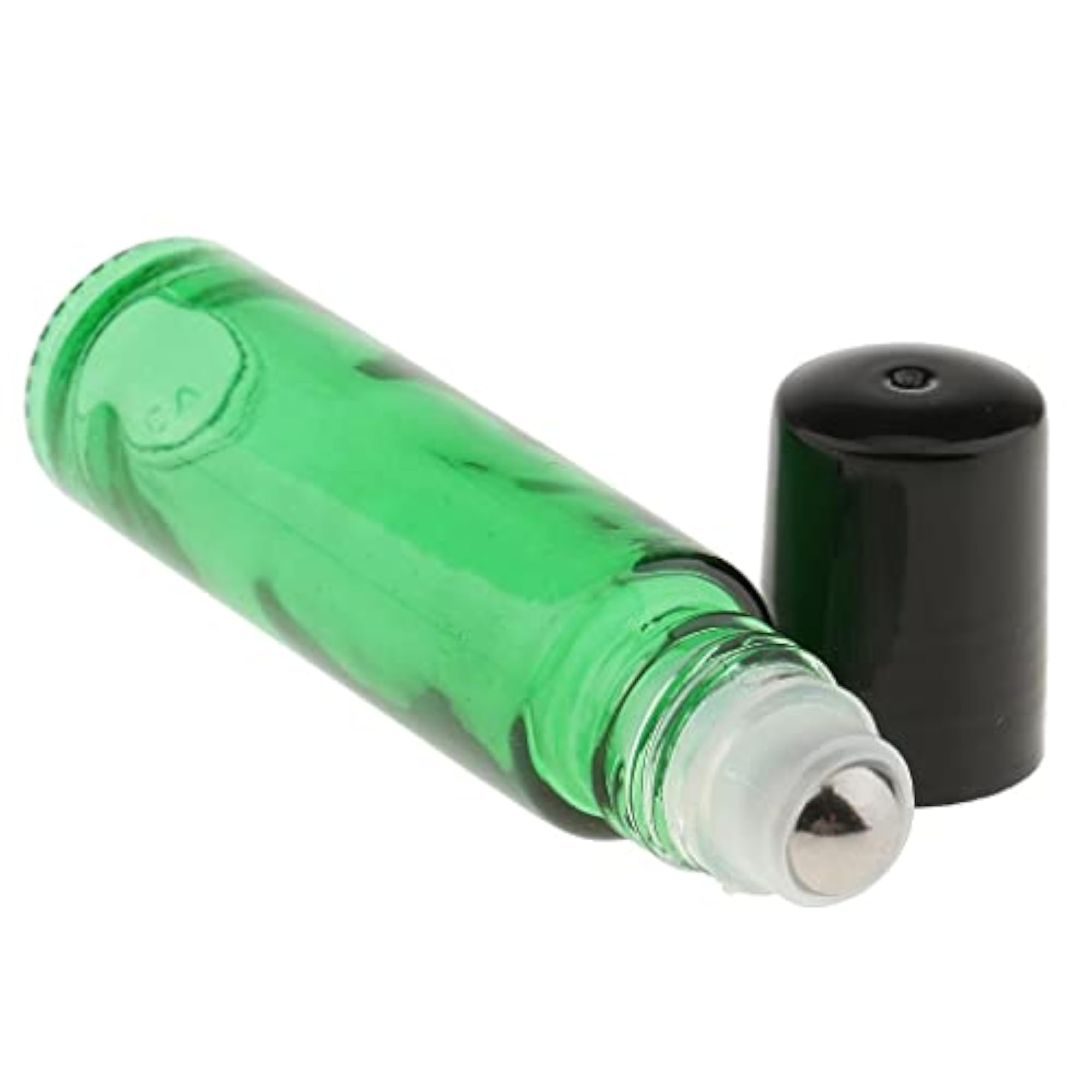 6 Pieces 10ml Empty Glass Roll On Bottles for Essential Perfume