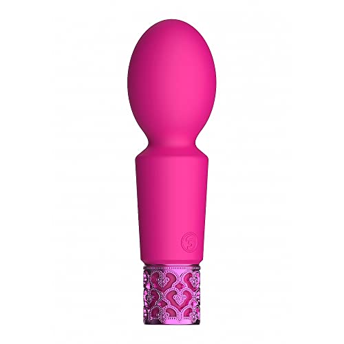 Vibrateur de luxe rose SHOTS ROY008PNK en silicone médical rechargeable
