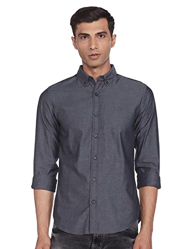 Image of United Colors of Benetton Men's Cotton Slim Fit Shirt