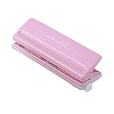 【Compatibilité étendue】 : Cette perforatrice est compatible avec la perforation standard à 6 trous sur les formats de papier A4, , A6, A7 et B5, idéale pour la création de cahiers, de rapports et de documents scolaires.
