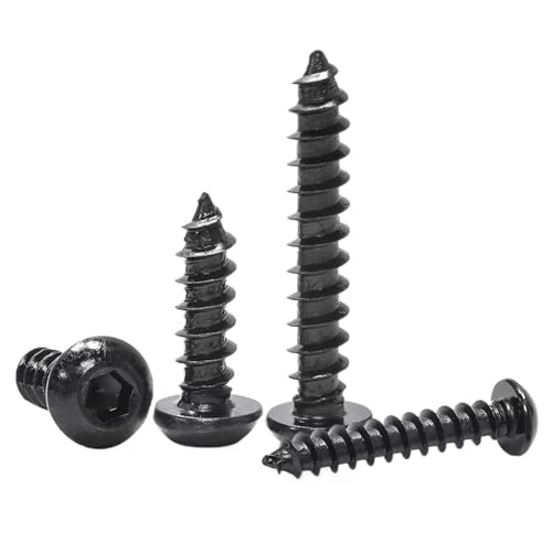 Vis à tête cylindrique M2.5 NINDEJIN pour assembler vos meubles et maquettes en bois