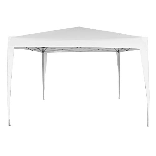 Aktive 62187 - Cenador plegable blanco poliéster UV50 300 x 300 x 240 cm Beach