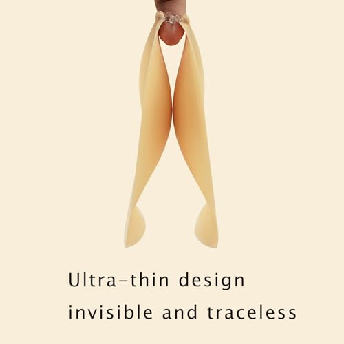 Bra for Women, Sticky Invisible Push Up Silicone Bra, 2025 New Clasp Bras for Backless Dress, Nude4