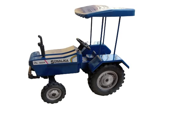 SONALIKA Tractor Toy Model for Kids|| Decor Item||Blue