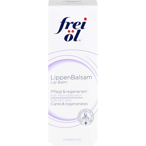 frei öl Hydrolipid LippenBalsam für trockene und spröde Lippen mit Jojobaöl und Vitamin E, Lippenpflege, vegan, 8 ml