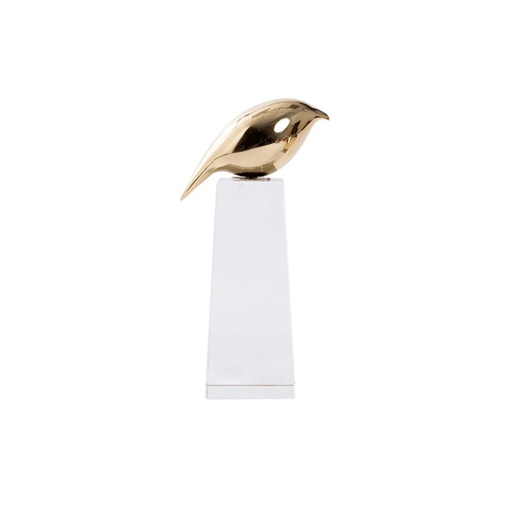 Décoration oiseau cristal et métal SSDD pour sublimer votre buffet de salon