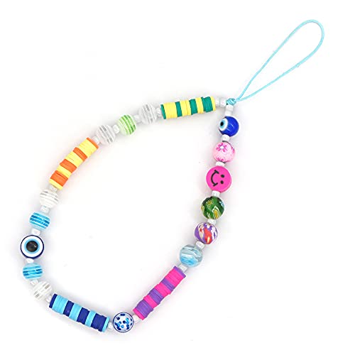 Ciondolo universale per cellulare con perle, in