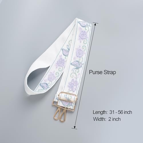 Image of chushui Knit Purse Strap,Replacement Crossbody Wide Adjustable Shoulder Strap for Bag Handbag